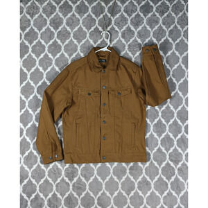 Line Of Trade Jacket Men Size Small Duck Canvas Montana Workwear